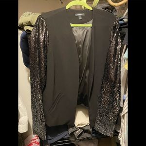 Torrid Blazer black SEQUINS